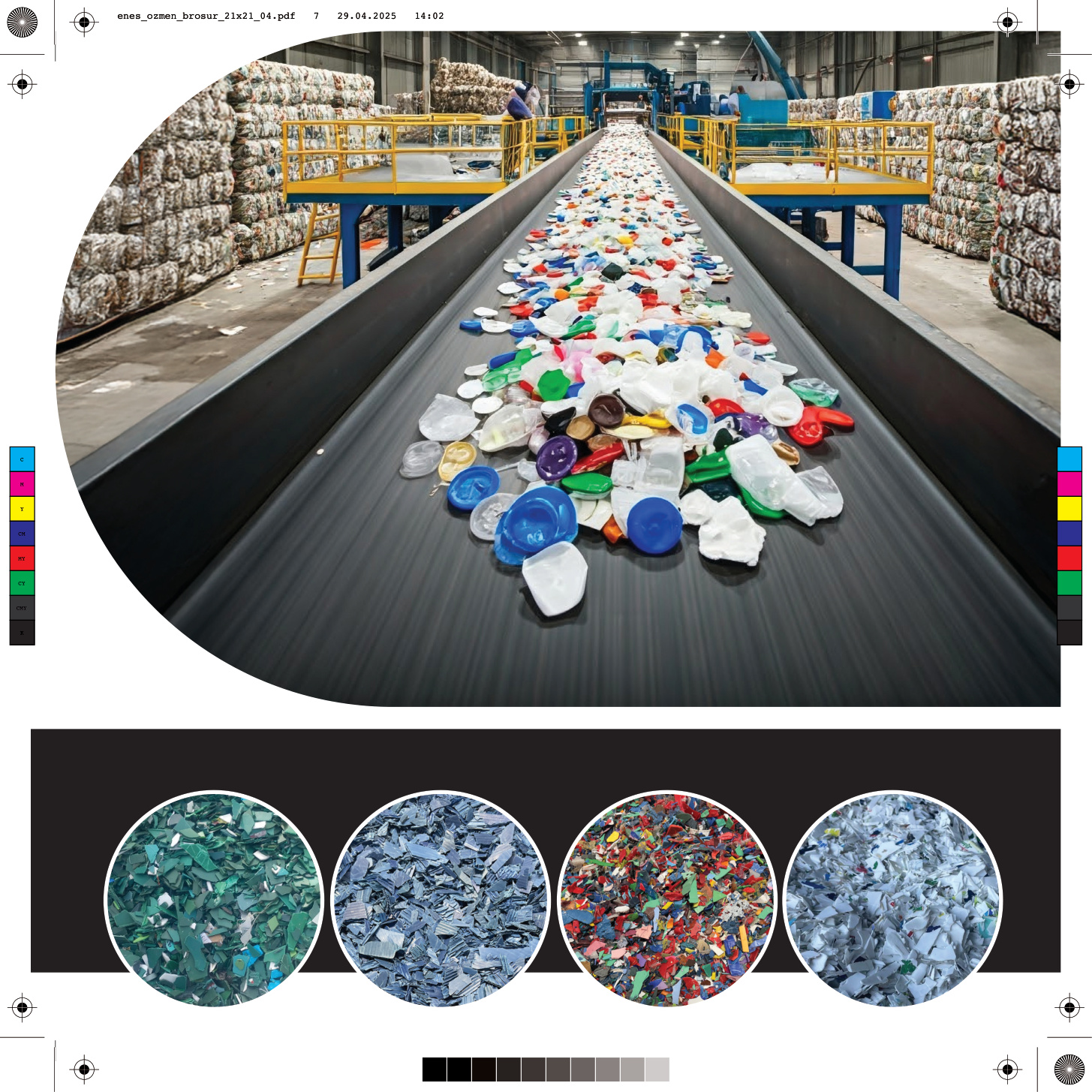 Özmen Plastik KunststoffRecycling-Produktionslinie